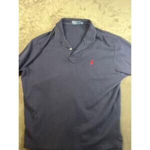 Polo Ralph Lauren Shirt‎ Mens XL Blue Short Sleeve